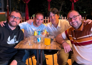 Los ánimos de Barbón a Borja Sánchez tras serle detectado un tumor: «Siempre ha sido un luchador. Es uno de mis amigos del alma»