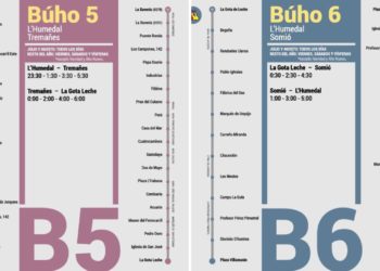 Dos nuevos ‘búhos’ se suman a la ‘fauna’ de EMTUSA: Tremañes y Somió dispondrán de servicios nocturnos