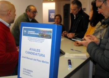 La Comisión Organizadora del Congreso del PP gijonés valida las candidaturas de Ruiz y Del Pino