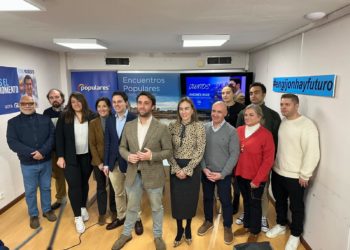 ‘Juntos’, lema y declaración de intenciones de Andrés Ruiz, candidato a la presidencia del PP Gijón