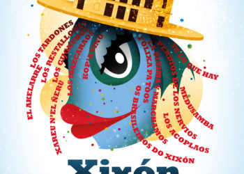 Jovellanos, la sardina y las charangas: así es el cartel elegido para el Antroxu de Gijón 2025