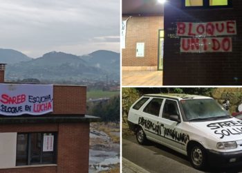 Río Piloña 3, el ‘bloque en lucha’ que desde Contrueces planta cara a la SAREB: «Estamos abocados a la calle»
