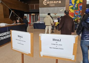 La militancia del PP de Gijón, satisfecha con la ‘fiesta democrática’ del Congreso: «Que no pase otra década»