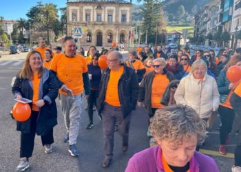 La carrera Galbán tiñe Asturias de naranja