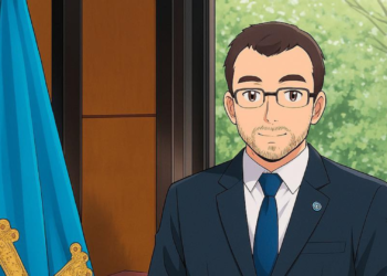 Adrián Barbón se suma a la moda de las imágenes con IA al estilo Ghibli