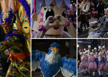 FOTOS | ¡Gijón se disfraza de fiesta! El Antroxu inunda la ciudad