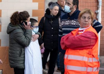 Los trabajos de desescombro tras la explosión de Mieres aún durarán unos días