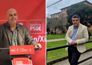 Monchu García y Fran López, confirmados como candidatos a secretario general del PSOE de Gijón: éstas son sus listas