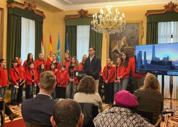 Gijón se hace oír en Nueva York: la Banda de Gaitas Villa de Xixón desfila este lunes por San Patricio