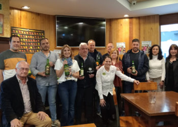 El Llagar La Morena presume de contar una vegada más cola Meyor Primer Sidre l’Añu