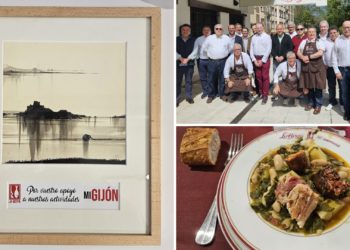 Parrochas, pote y buen humor: el sentido (y contundente) homenaje de ‘La Boya’ a los medios de comunicación de Gijón