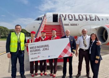 Comienza a operar la nueva ruta entre Asturias y Jerez