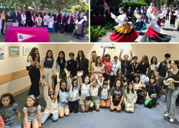 Homenajes grupistas y acuarelas de Montevil