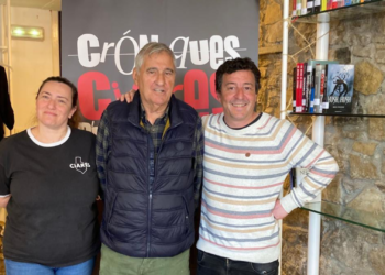 Juan Carlos Díaz va ser el pregoneru de les Fiestes Populares de Ciares