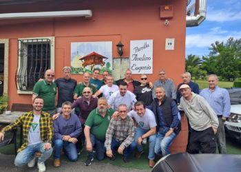 Los veteranos del CID Nuevo Gijón adelantaron su comida mensual, que tuvo lugar en Pinzales