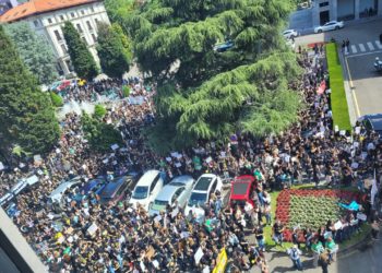Movilización histórica de la educación asturiana: «No hay quien Lydie con esto»