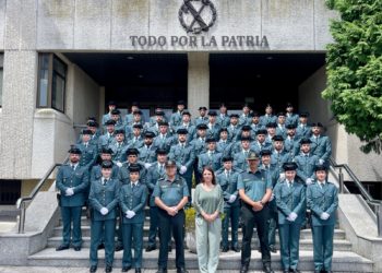 8 mujeres entre los 48 nuevos Guardias Civiles en prácticas que se incorporan a Asturias