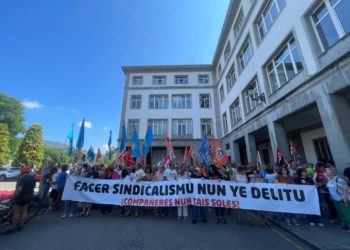 Los sindicatos marcharán hacia el penal de Villabona por la liberación de ‘Les 6 de La Suiza’