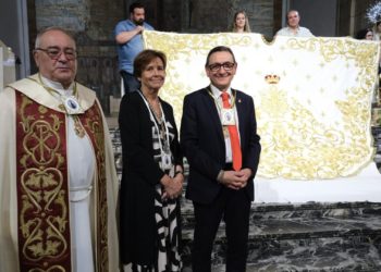 Moriyón, la nueva y flamante Cofrade de Honor de Nuestra Señora del Carmen: «Es toda una alegría»