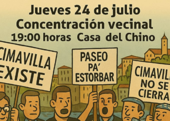 Mil firmas y una concentración para defender el derecho a vivir en Cimavilla