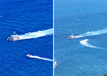 Una moto de salvamento evita la tragedia en La Cagonera