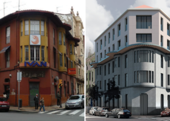 De referente a «adefesio gris»: Un edificio catalogado de la avenida de Portugal se convertirá en viviendas de lujo