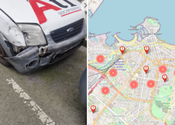 ¿Te suena ese coche que no se mueve? El mapa de vehículos abandonados de Gijón sigue creciendo