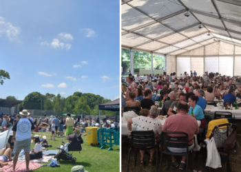 GALERÍA | El sol animóse a folixar colos vecinos de Ciares y Granda