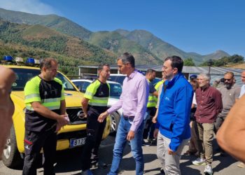 Galería | Sánchez, desde Asturias: «Tenemos que hacer de la emergencia climática una política de Estado»