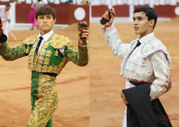 Palacio y Bastos, con una oreja cada uno, demostraron que ya son presente del toreo