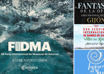 Planes | FIDMA, Luanco al Mar, Piraguas, Festival Internacional de Gaitas, Fantasma de la Ópera y más