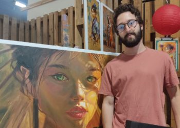 David Marcos Art, el triunfante regreso a la FIDMA del ilustrador gijonés del lejano Japón