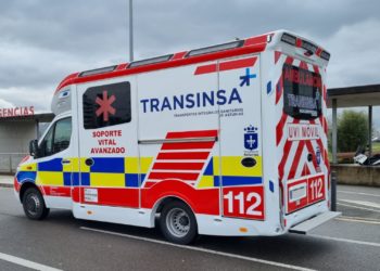 Heridos dos menores después de que el coche en el que viajaban se estrellase contra una casa en Gijón