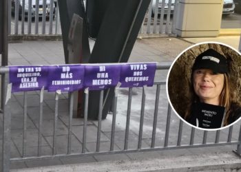 «No era su inquilino, era su asesino»: varios carteles ilustran la repulsa por la muerte de Noelia González en Avilés
