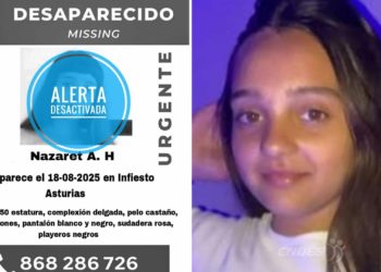 Localizan con vida a Nazaret A. H., la niña desaparecida de Infiesto desde la tarde del lunes