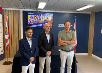 Ráfaga, Igor Paskual y José Taboada en las Fiestas del Grupo