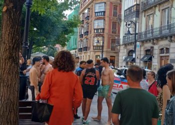 En bañador y descalzos: espectacular persecución por Gijón tras ‘los ladrones de San Lorenzo’