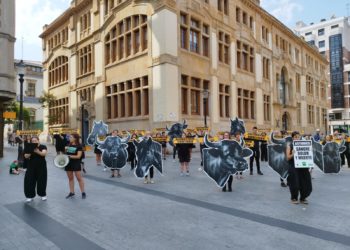 Asturies Antitaurina desafía la Feria de Begoña: «Nuestras fiestas celebran la vida, no la muerte»