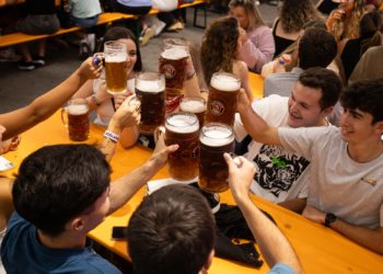 Oktoberfest Gijón abre con entrada gratuita este martes y miércoles
