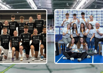 El ‘otro’ derbi asturiano se juega en pista y con raqueta en La Tejerona