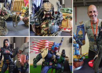 «Esto no es un juguete»: Javier Calvo reivindica en la CometCon el arte detrás de las figuras 3D