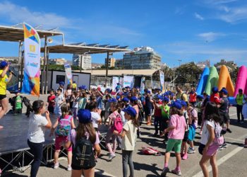 La Kinder Joy of Moving Experience recalará este fin de semana en Gijón con deporte y diversión para todos