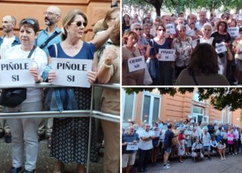 «Piñole sí, cierre no», el mensaje con el que vecinos y políticos tratan de frenar el cierre del icónico museo