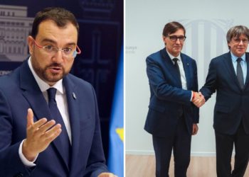 Barbón tira de su ‘güela’ para cargar contra Puigdemont: «Como diría ella, me repele bastante»