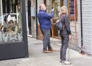 José Andrés, ‘el Peregrino’, hace un alto en Gijón en su recorrido del Camino de Santiago