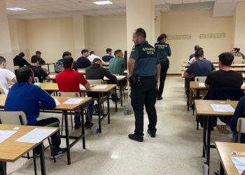 Gijón acoge la prueba para entrar en la Guardia Civil: 622 aspirantes en Asturias a 3.118 plazas