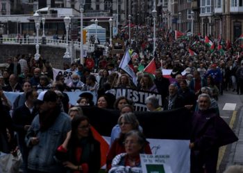«Lo vivido en Gijón fue una inmensa demostración de humanidad con Gaza», celebra Asturies con Palestina