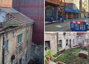 Así se vive junto a la ruina de Los Pedregales: «Me he tenido que cambiar de cuarto por miedo a que caiga»