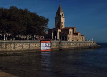 Los cien días en prisión de ‘Les 6 de La Suiza’ inflaman los ánimos en Gijón: «Ante la represión no se puede mirar a otro lado»