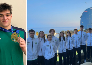 El olayista Mario Méndez, campeón de España de 800 libres en piscina corta